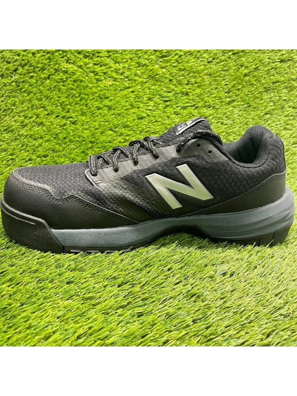 New Balance 589v1 Mens Size 10.5EE Black White Composite Toe Safety Work Shoes
